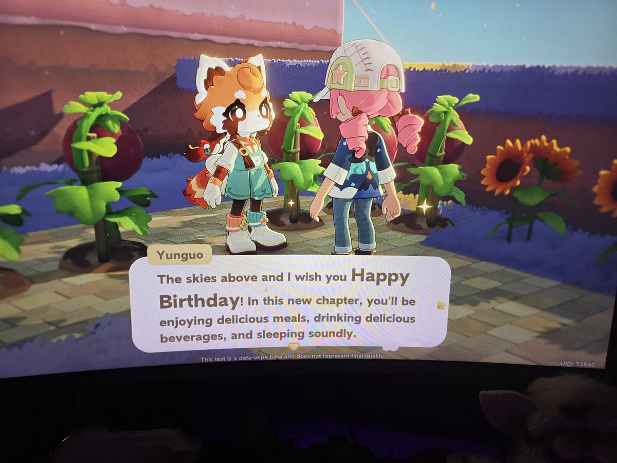 I had the privilege of testing out a new game coming from <a href="/hoyoverse/">Hoyoverse</a> called <a href="/PetitPlanetGame/">Petit Planet</a> and while I was beta testing, it happened to be my birthday! These are just a couple of the characters and their birthday wishes to me. It was so cute and it made my heart melt!