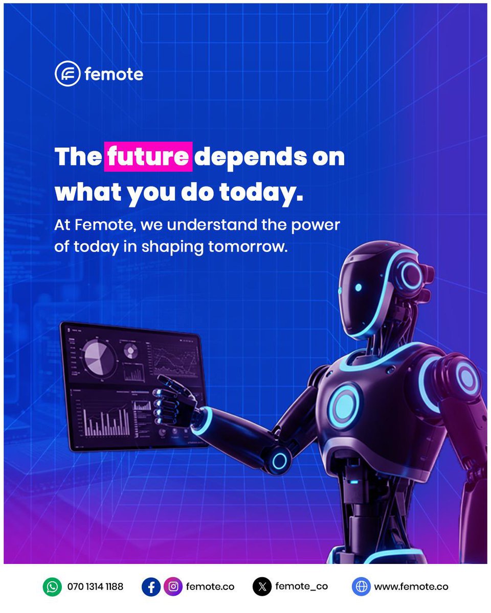 Femote_co's tweet image. The future depends on what you do today.

At Femote, precision work today builds reliable AI tomorrow.

#DataAnnotation #AITraining #Femote #AI