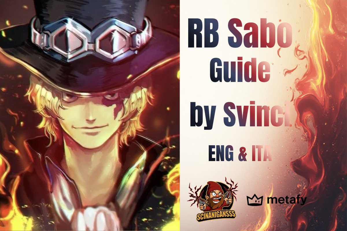 After several weeks of testing with RB Sabo, I finally managed to put together a guide that includes everything I’ve learned about the deck! 
If you’re planning to play it at the Finals — or you’re simply interested to the Deck — I highly recommend giving it a look! 🎩🔥
Link⬇️⬇️