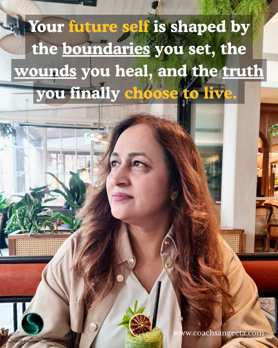Sharma_sangeeta's tweet image. Your future becomes clearer the moment you choose yourself…your boundaries, your truth, your peace.
Growth starts quietly… with one honest choice at a time. 

#lifecoachindia #innerchildwork #emotionalwellness