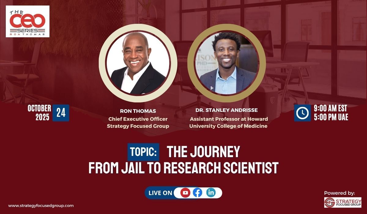 prison2pro's tweet image. Leadership isn’t about where you start—it’s about what you fight through.

This week, Dr. Stan sat down on The CEO Series with Ron Thomas, carrying that truth with him. 

🎥 Watch his appearance: conta.cc/47FzULK

#BreakingChainsBuildingFutures #Leadership #P2P