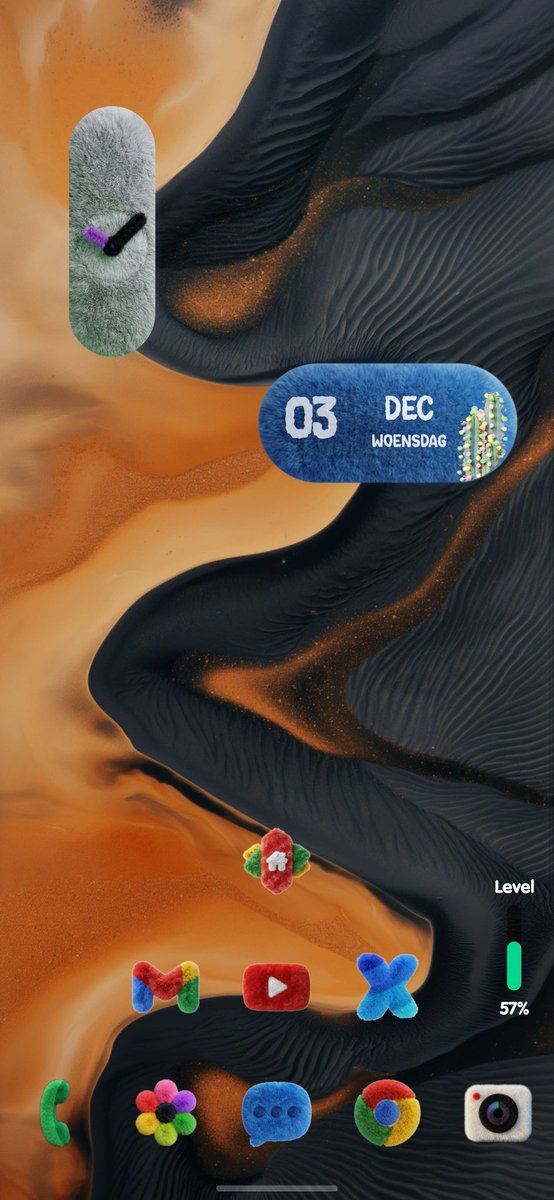 Rene_Amsterdam's tweet image. 💥 by @AndroidTools3 💥

New Fluffy iconpack including kwgt widgets by @AndroidTools3 

Wallpaper to download from his page here at X, see pic 2 and 3,

And here 👇🏻 pic 4 

@NovaLauncher 

@SamsungNL Galaxy S25 Plus