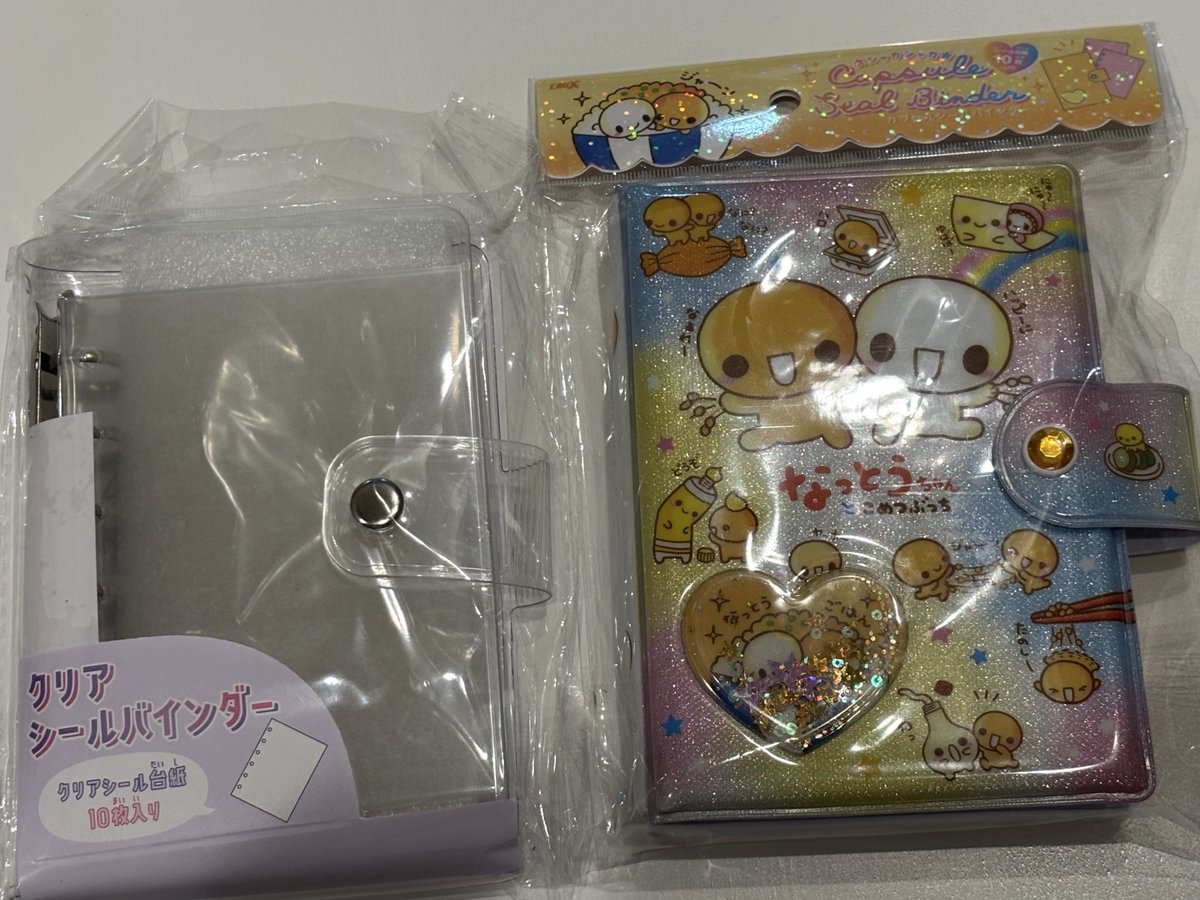 【交換】
譲
クリアシールバインダー
なっとうちゃんシール帳
どちらも新品未開封

求
キャラクターの
ボンボンドロップシール
うるちゅるポップシール
プチドロップステッカー

サンリオ、ディズニー、しずくちゃん等。

シール帳同士の交換も検討します
お気軽にお声掛けください！