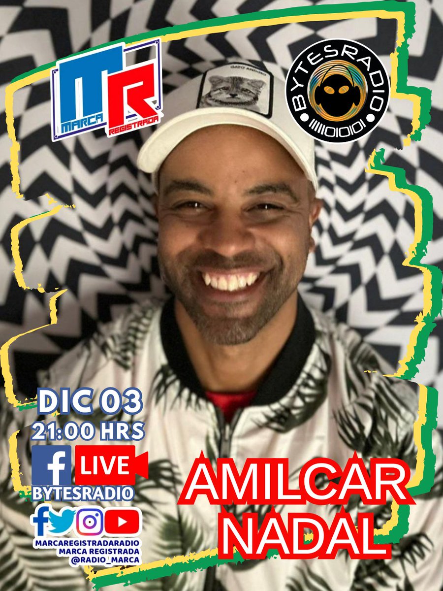 Este miércoles iniciamos el mes con energía al ritmo del mejor reggae, nos acompaña Amilcar Nadal vocalista de la legendaria banda <a href="/LumumbaOficial/">Lumumba Reggae</a> para presentarnos en exclusiva su más reciente material: Raíces y Cultura. Nos vemos HOY a las 21Hrs en la señal de <a href="/bytesradiomex/">BYTESRADIO</a>