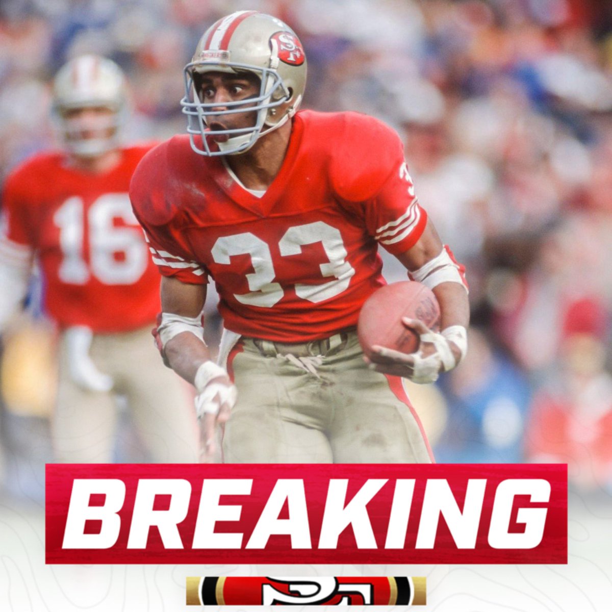#49ers Roger Craig has been named as one of three seniors finalists for the Pro Football Hall of Fame's Class of 2026, per <a href="/MaioccoNBCS/">Matt Maiocco</a>