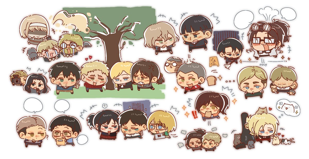 AOT school castes :3 
#aot
