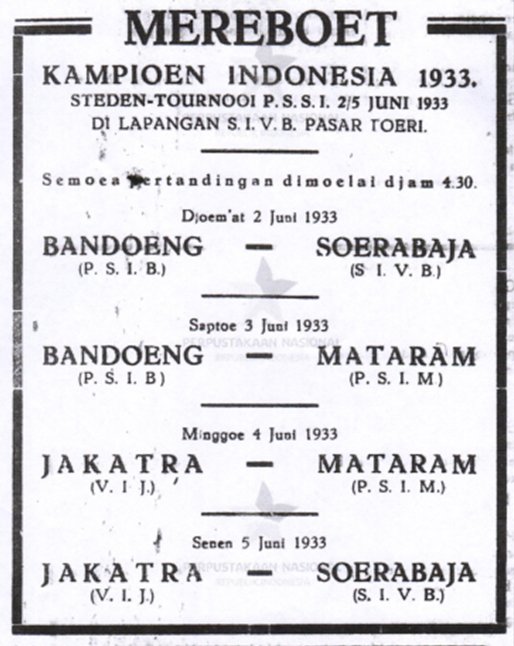 3Section_'s tweet photo. "KAMPIOEN INDONESA 1933."

sudah terera, 1933 itu Indonesia belum merdeka, tp sudah ada kompetisi PSSI.

Kebetulan, Persija Juara.
Artinya,
Kalian baru lahir, kami sudah juara.

Eh https://t.co/MkdVDQ56Kt