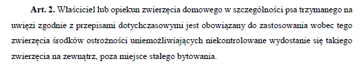 Głowna różnica pomiędzy projektami?
1. Ten zawetowany jest egzekwowalny, bo zawiera konkretne rozwiązania i co najwyżej można dyskutować czy kojec jest w niej za duży czy nie.
2. Ten PKN jest nieegzekwowalny, bo właściciel ma "jakoś" zabezpieczyć, by zwierzę nie wyszło z podwórka