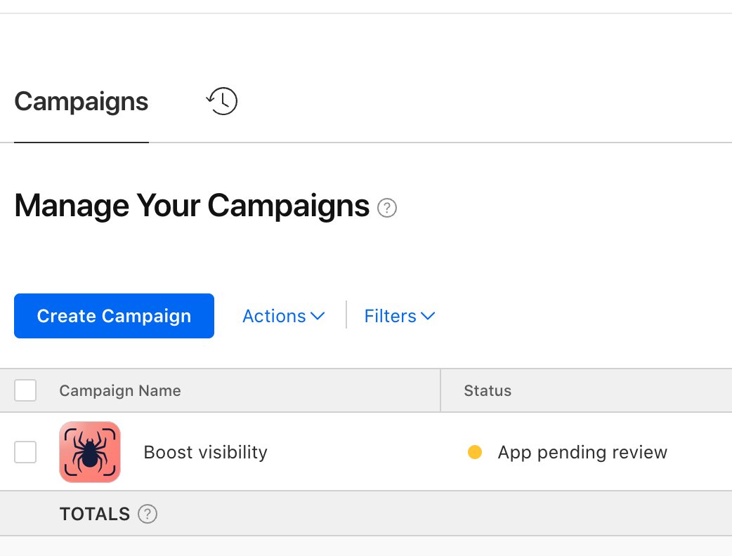 MonemDakheel's tweet image. Guys with app store ads experience 
is this status normal for an approved app ?

#buildinpublic  #iosdev