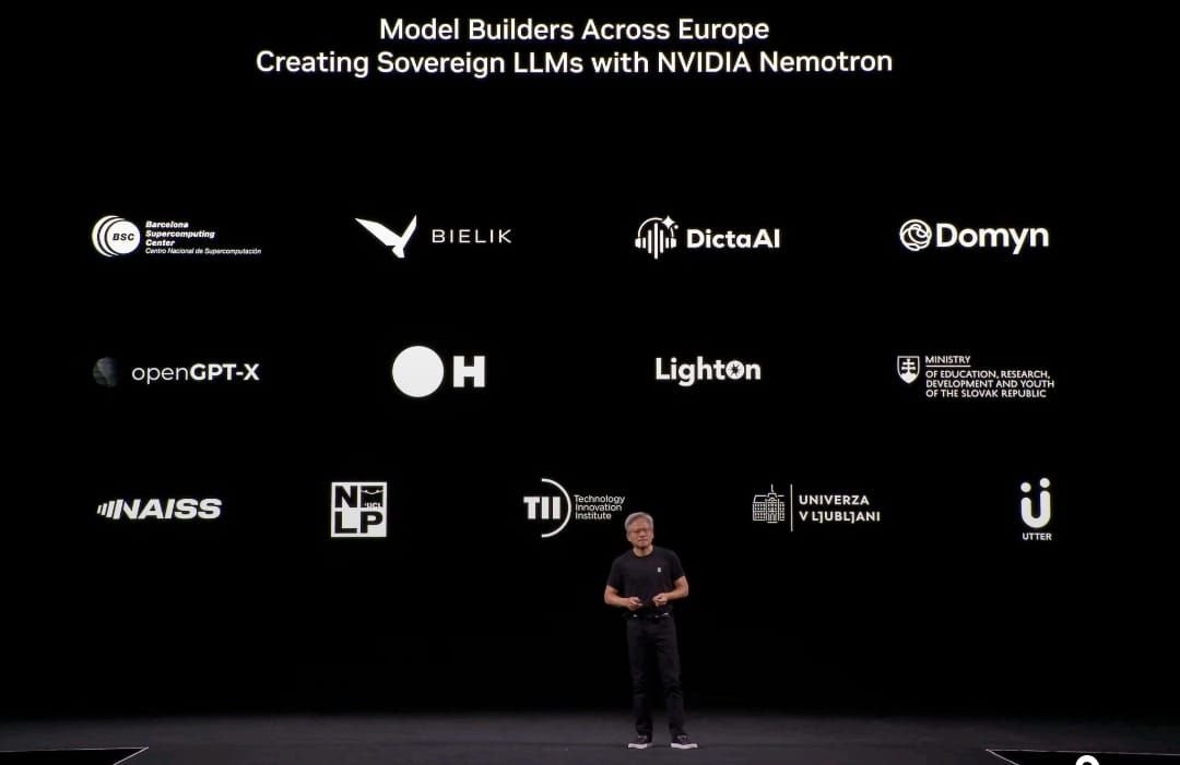 SShmidman's tweet photo. We've come a long way from the initial announcement of the Sovereign LLM project - excited to showcase our results.
 
We've written up a tutorial sharing how you can train your own Sovereign LLM using Nvidia Nemotron, NeMo Framework, and DGX Cloud Lepton: https://t.co/1Y65PdMOdp

Great work together with @nvidia