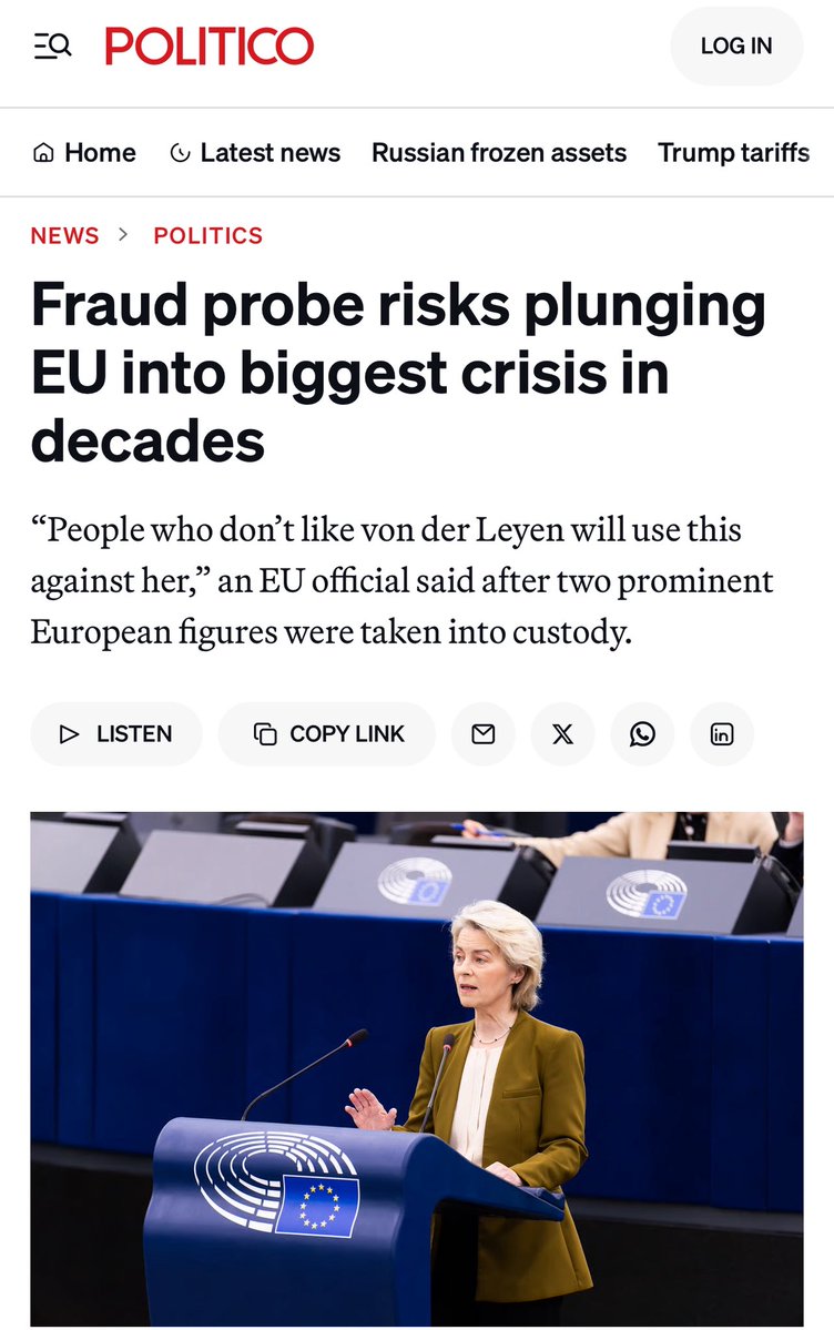 fons_ke's tweet image. @wbeke
 De kwetsbaarheid van de EU is een schandalige bende van #Fraude en totale transparantieloosheid, en jouw belachelijke voorstel over bevroren tegoeden maakt het alleen maar erger! Ursula houdt haar smerige #Pfizergate-sms’jes achter over die €35 miljard-vaccindeal – een…