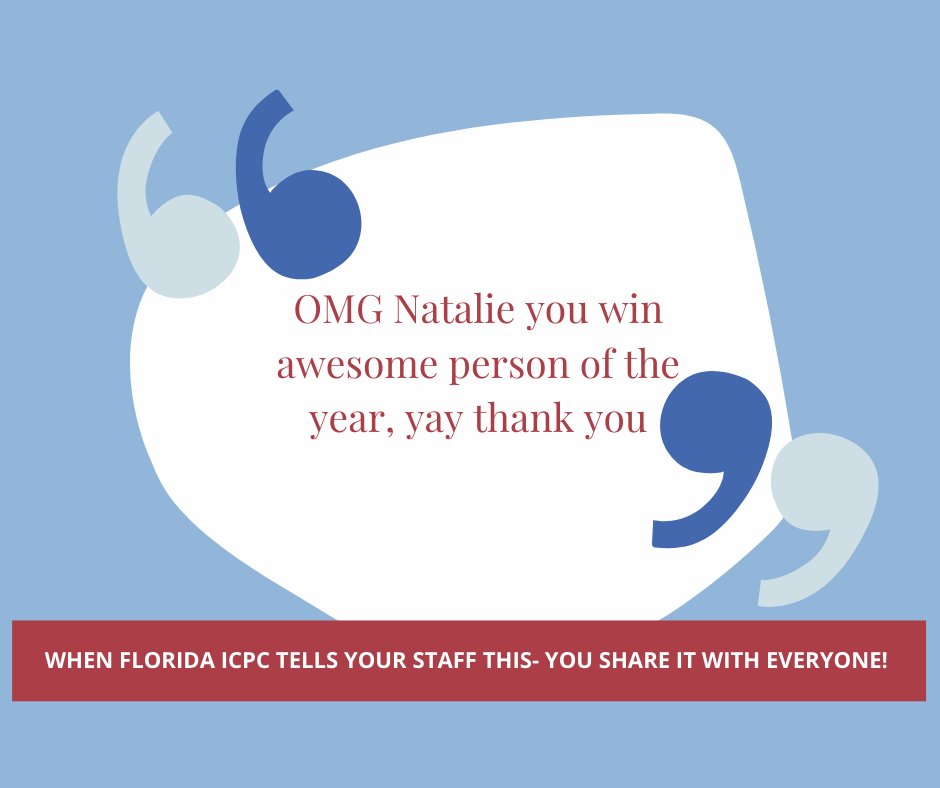 HeartAdoptions's tweet photo. We already know our team is amazing, but it's always extra special when someone outside of the organization sees it too! Thank you Florida ICPA for recognizing the heard work our staff pour into everything we do, everyday! 
#FLICPC #ADOPTION #ROCKSTARSTAFF #THANKYOU https://t.co/gq8mleRNMS