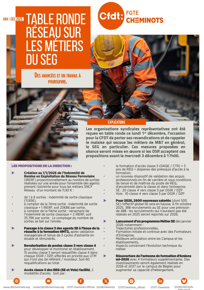 E-TRACT || Table Ronde Réseau sur les métiers du SEG, des avancées et un travail à poursuivre. 
🔗 tinyurl.com/3hywj4y2