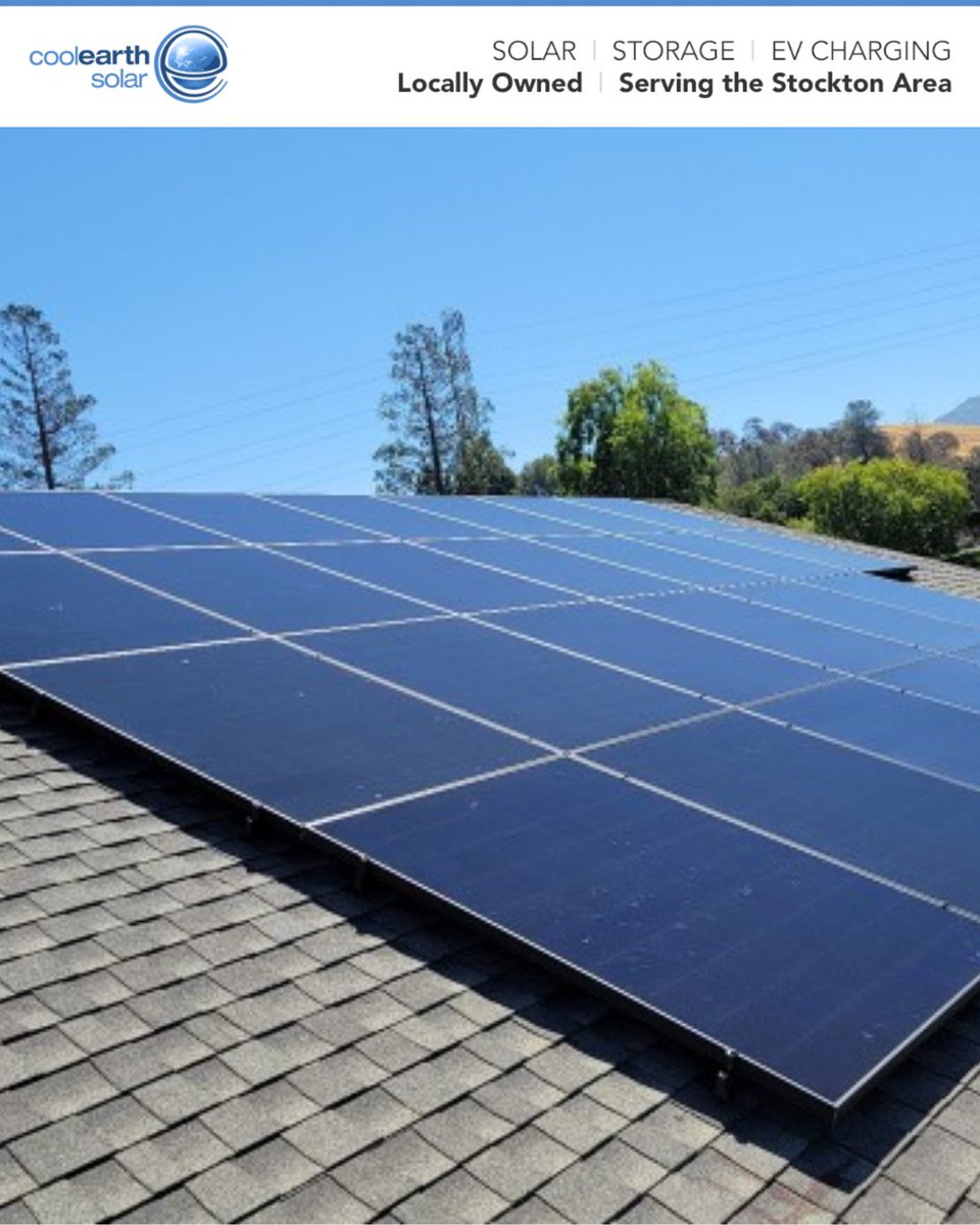 By pairing their system with Enphase microinverters, Steve’s home stays energized even if a single unit ever has an issue. This setup now covers nearly 100% of their annual electricity needs—reliability built right into the roof. 
Check out our website - coolearthsolar.com/?utm_source=tw…