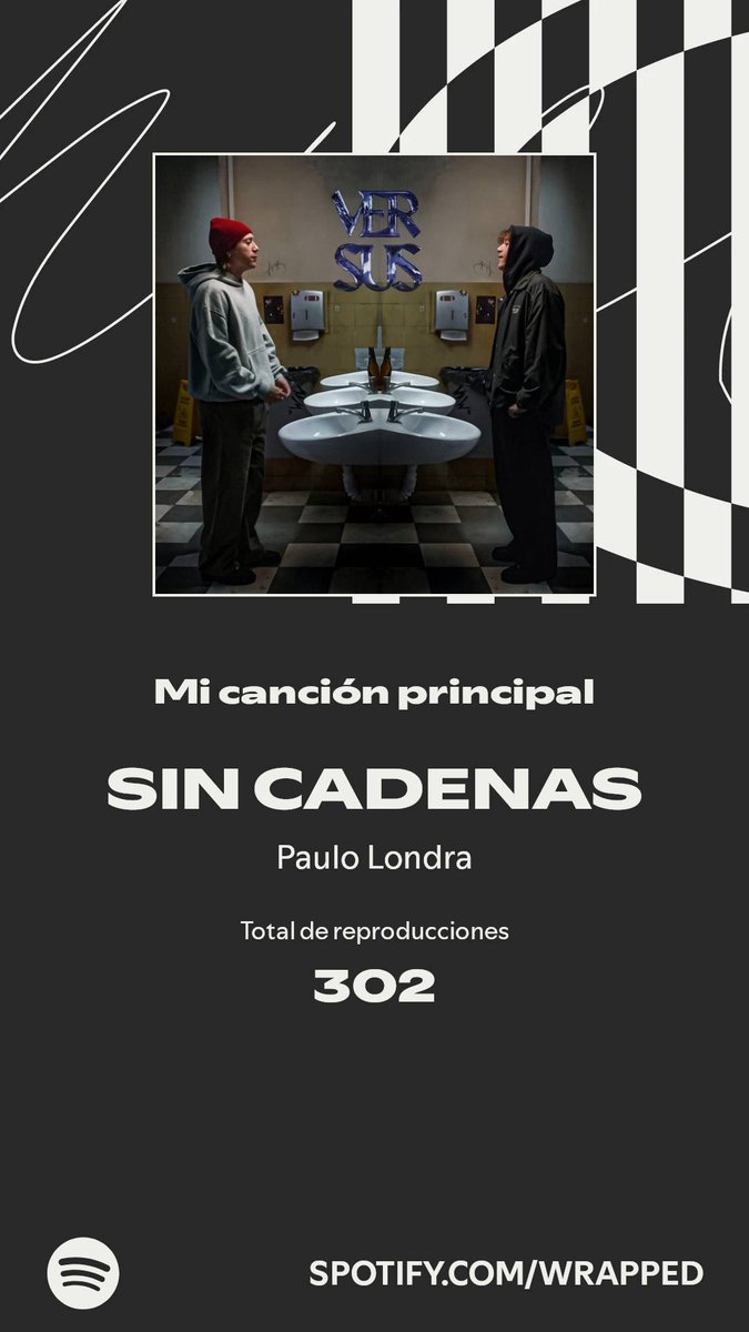 Mientras esté viva, Paulo será mi #1, siempre juntos
#SpotifyWrapped #paulolondra