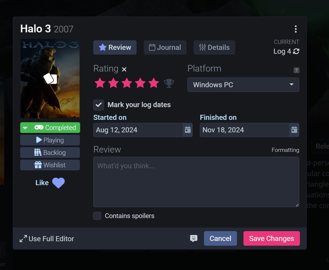Backloggd - Track Your Games tweet media