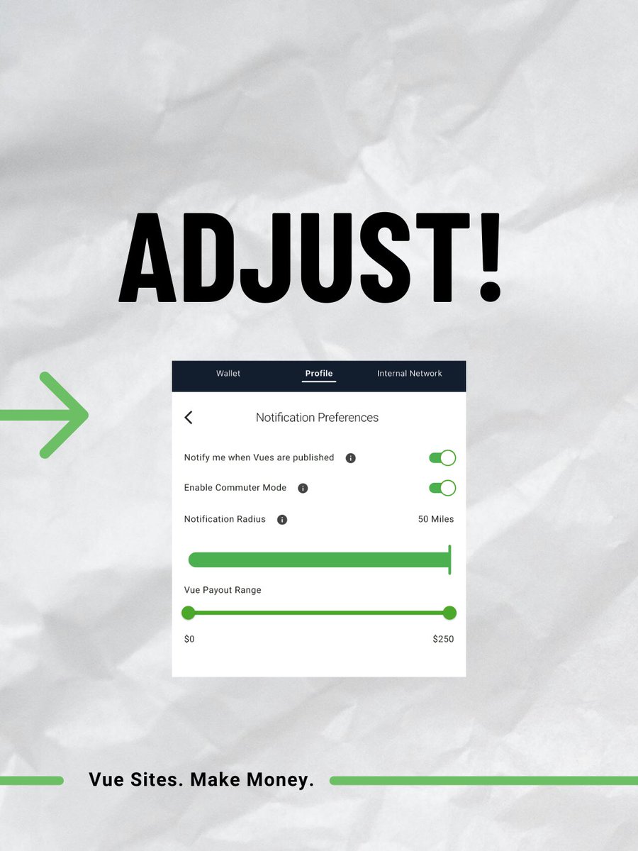 ivueitapp's tweet image. 10/10 recommend turning Commuter Mode ON 

Commuter Mode: Get notified of nearby Vues while on the go. The app will update your location more frequently so you never miss a $$ making opportunity. 🤳💸