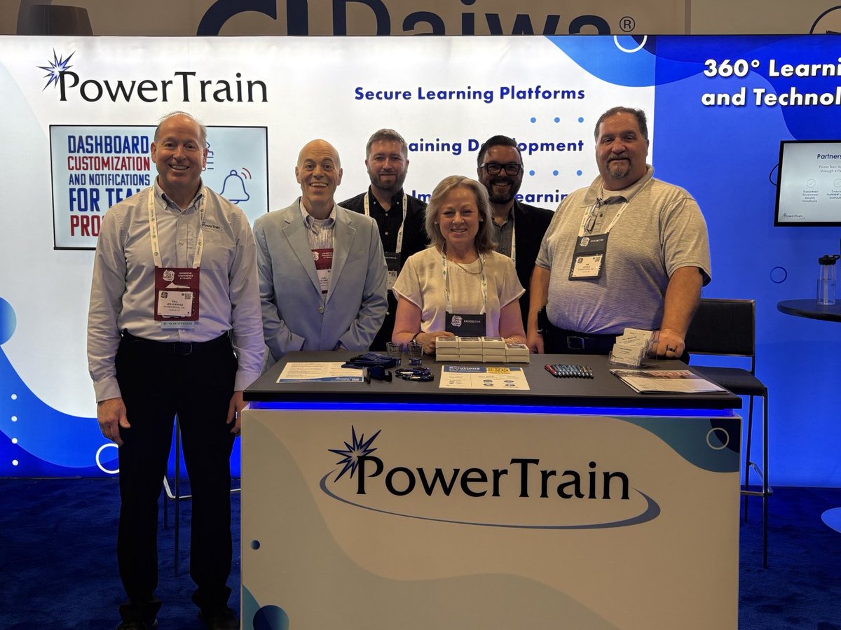PowerTrain_Inc's tweet image. Great first couple of days at #IITSEC!

📢 If you&apos;re at the conference now, don&apos;t miss our joint presentation taking place shortly (11 AM) at booth #894!

#IITSEC2025 #LearningTechnology #GovTech #GovCon #DoD