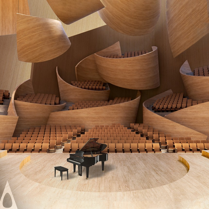 BiancoDavinci's tweet photo. Inside of concert hall by Lihan Jin. https://t.co/Jvp0tUeTPB