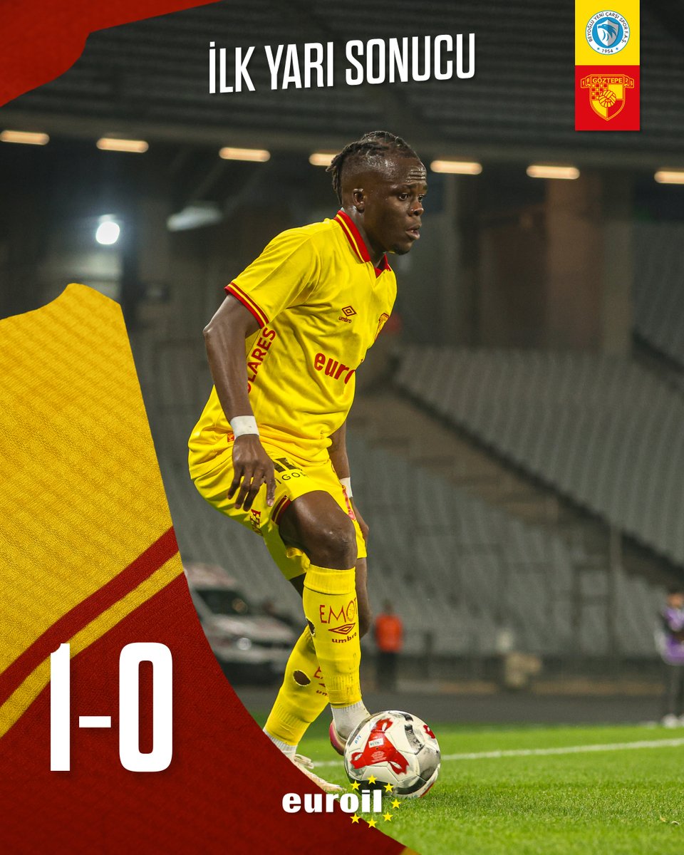 Karşılaşmada ilk yarı sona erdi.

#HaydiBastırŞanlıGöztepe #ZTK