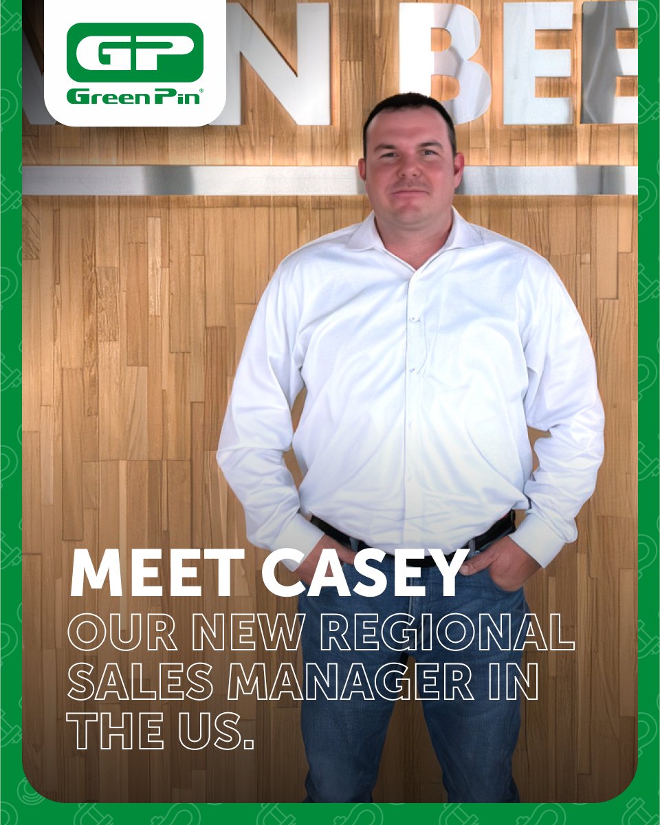 𝗠𝗲𝗲𝘁 𝗖𝗮𝘀𝗲𝘆, 𝗼𝘂𝗿 𝗻𝗲𝘄 𝗥𝗲𝗴𝗶𝗼𝗻𝗮𝗹 𝗦𝗮𝗹𝗲𝘀 𝗠𝗮𝗻𝗮𝗴𝗲𝗿 
After years of being a Green Pin® end user himself, Casey joined us with one goal in mind: to connect the company with the right clients, distributors and decision-makers.
Welcome, Casey!