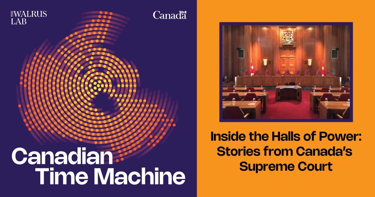 To mark 150 years of the Supreme Court of Canada, this new episode goes inside the institution with filmmaker and lawyer <a href="/ET_Trepanier/">Étienne Trépanier</a> and former chief justice Beverley McLachlin, exploring the stories behind its decisions, spaces, and people. 🎧Listen: lnkfi.re/canadian-time-…