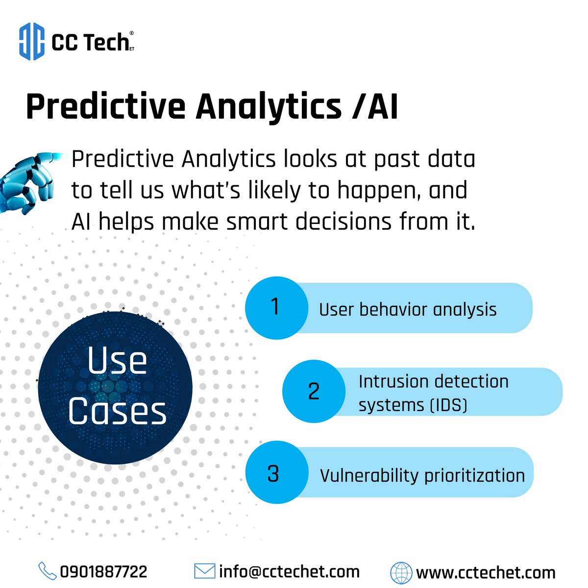 cc_tech_et's tweet image. As threats evolve, so do our defenses. With AI-driven Predictive Analytics, CCTechET helps organizations detect risks early, automate responses, and stay ahead not just react.

#CCTechET #CyberSecurity #PredictiveAnalytics #AI #IDS #Ethiopia