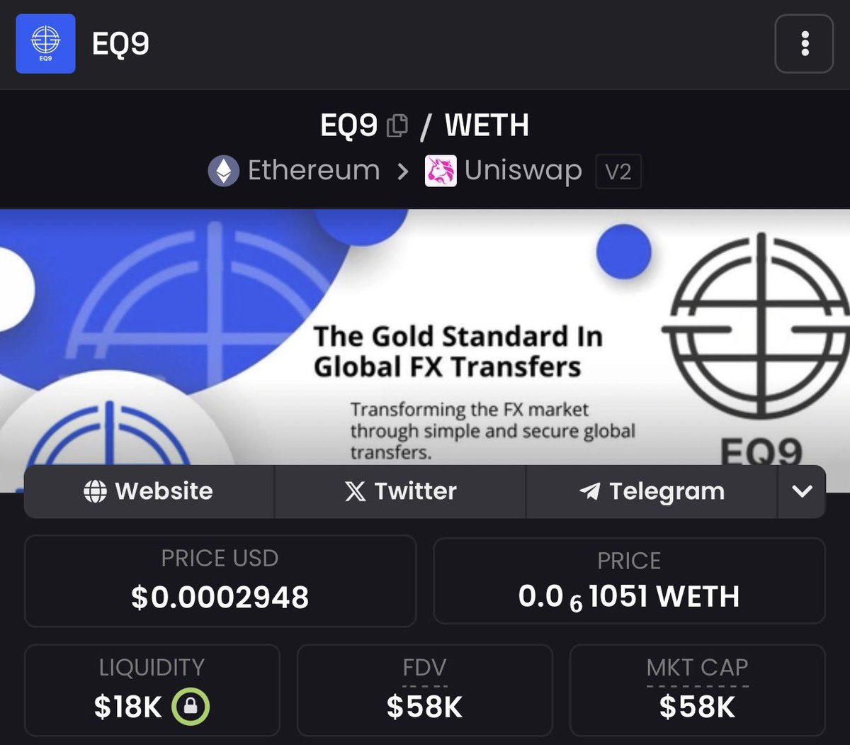 Day 197: Bull posting #EQ9 until it reaches $100M market cap.