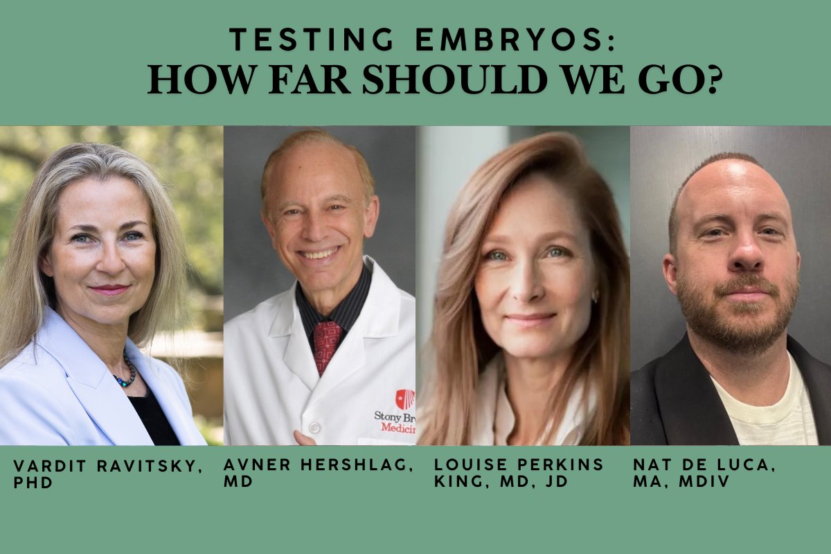 hastingscenter's tweet photo. 🧬 #EmbryoTesting is advancing rapidly — but how far is too far?

Join us TONIGHT for “Testing Embryos: How Far Should We Go?” — the first webinar in our new series, Frontiers in the Ethics of Human Reproduction. 

FREE event — register here: https://t.co/9TO1qWQbB7 https://t.co/u7DicL2hG0