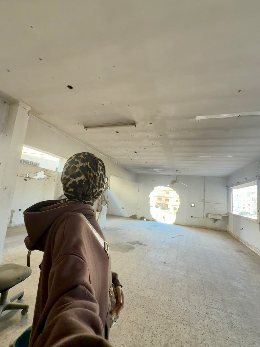 A glimpse of what Israel did to my university 
They ruined the place, not the dream..