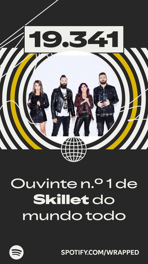 SabrinaRovel's tweet photo. I was one of the people who listened to Skillet the most in the world. Haha #1 @skilletmusic @JenLedger  @johnlcooper @MorrisonSeth #SpotifyWrapped  I heard you guys more than you heard yourselves, hahaha
https://t.co/PqBRiRffBg https://t.co/UwPdJhcN9h