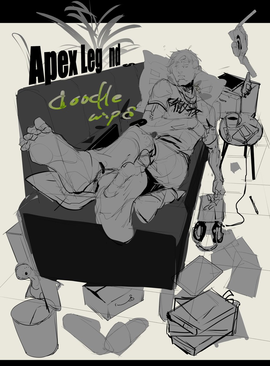 無防備ハッカーのラフ