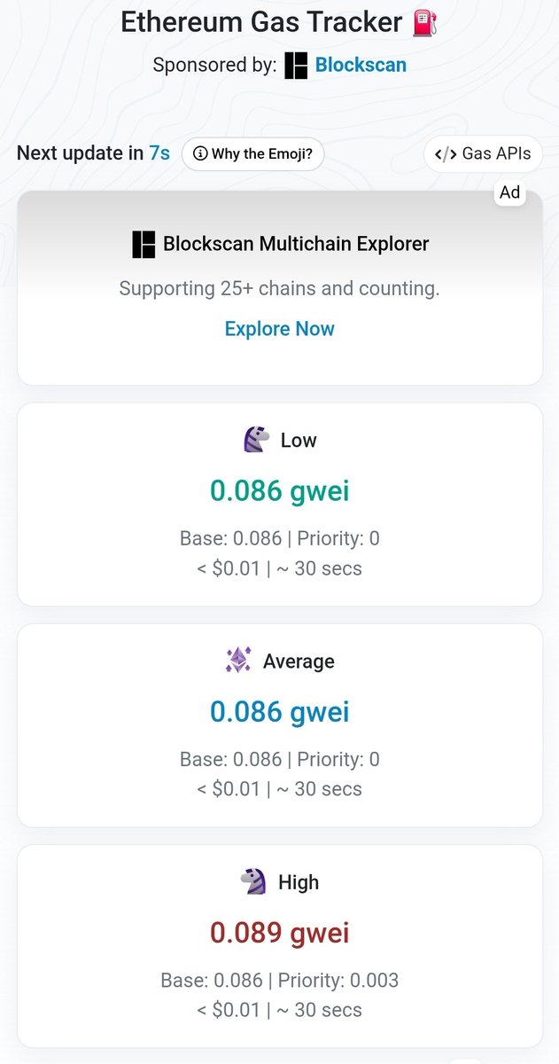 Ethprofit's tweet image. Ethereum tx fees are less than 1 cent

Ethereum L2 tx fees are less than a fraction of OF A FRACTION a cent

There is no reason to use anything else as $ETH is the fastest, cheapest, and most secure chain to ever exist.