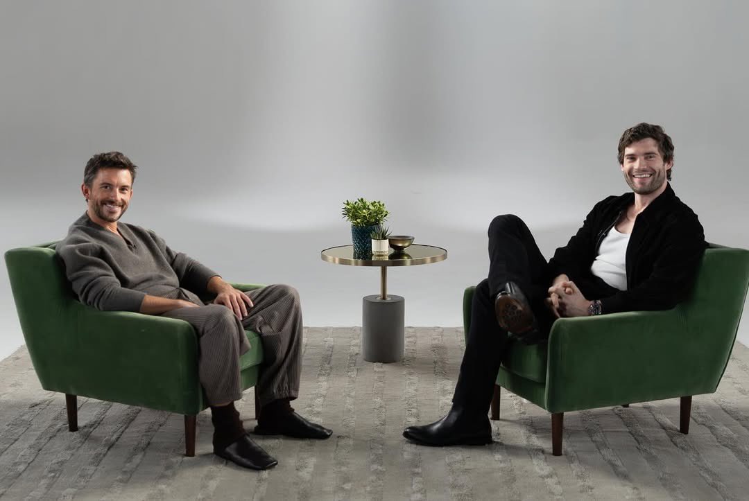 badpostjbailey's tweet image. Jonathan Bailey and David Corenswet for Variety’s Actors on Actors.