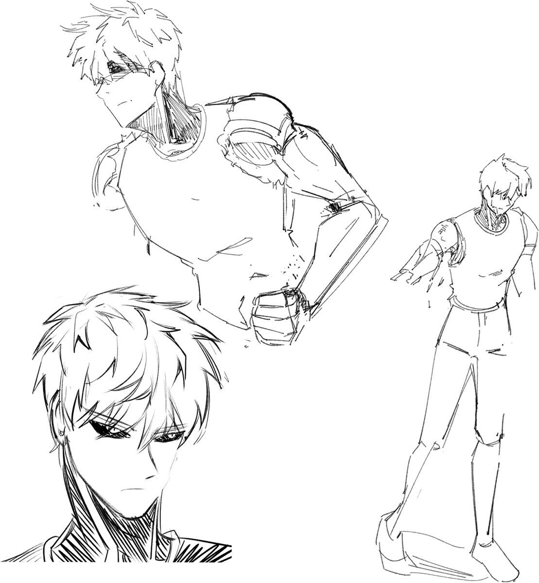 제노스는 낙서하기가 너무 재밋음