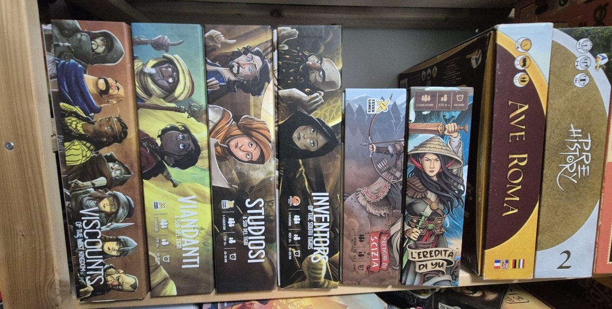 Volevo ringraziare pubblicamente Shem Phillips della <a href="/garphillgames/">Garphill Games</a> 
Manca una carta in un gioco che ho comprato usato e lui molto gentilmente me la spedirà gratuitamente. 
Quella che vedete sotto è la mia collezione dei giochi da tavolo creati da lui. 
Grazie mille Shem