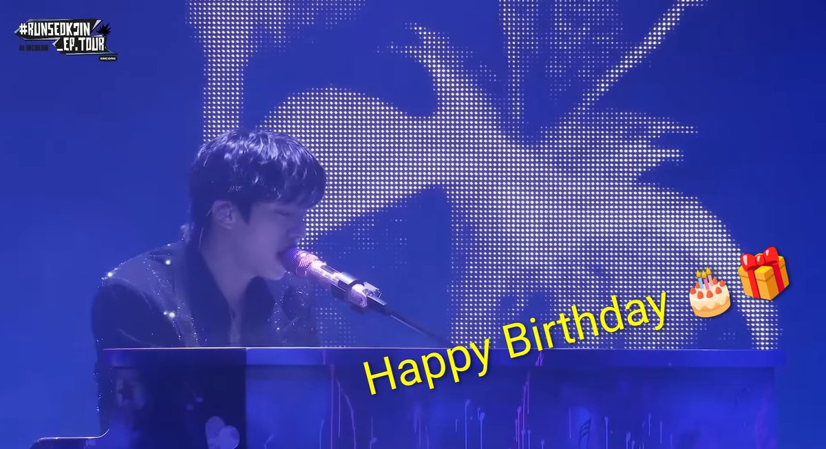 ジン君お誕生日おめでとう🎊 カムバもワルツもあるし、健康で良い1年に