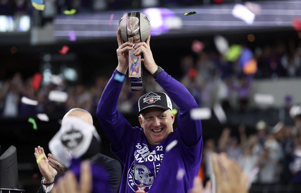 I've been very critical this year, but Chris Klieman’s tenure at K-State was a slam-dunk success. It cannot be understated how important it was to prove K-State can win at a conference championship level without Bill Snyder. We owe a debt of gratitude to Chris Klieman.