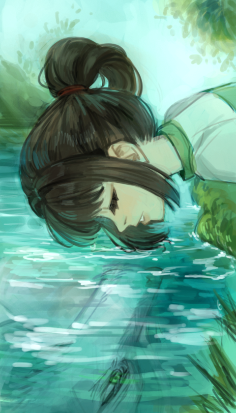 MiruiNeko's tweet photo. Sketch fanart of Chihiro and Haku from Studio Ghibli’s Spirited Away🌸 https://t.co/YURFEMqbT9