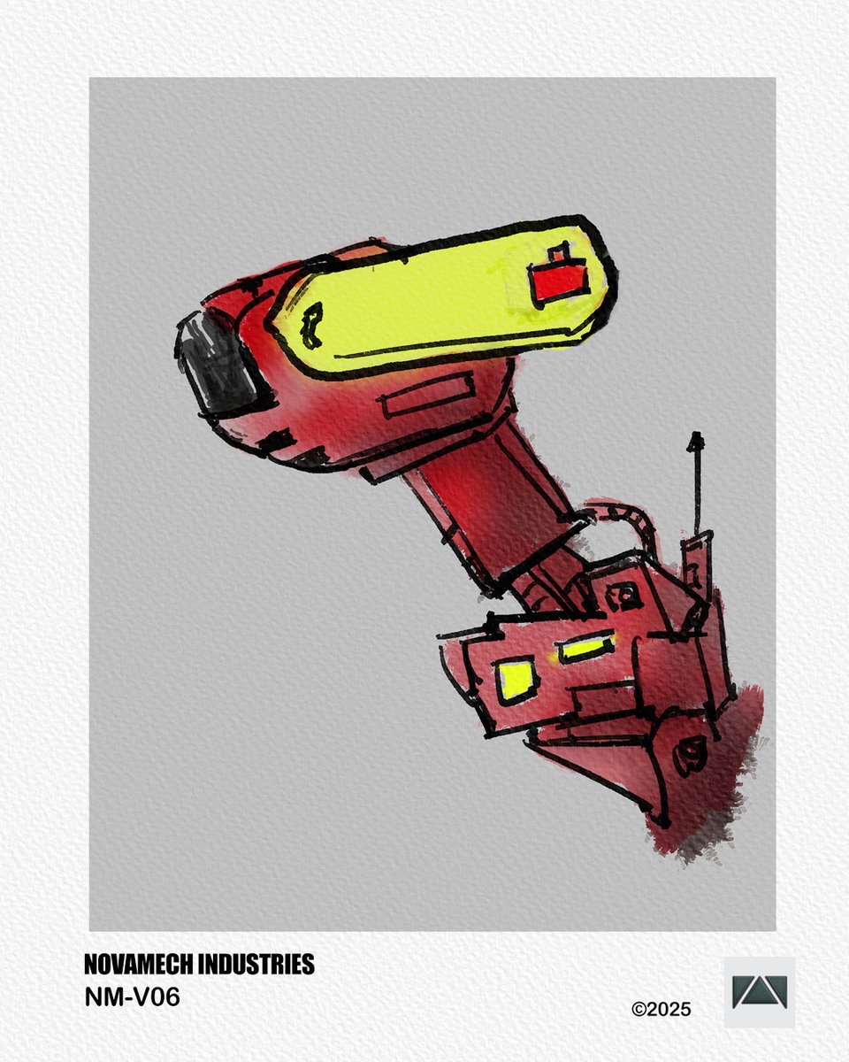 AMDesignWorks's tweet image. NovaMech Industries
NM-V06
Área: Vigilancia.
&amp;gt; Capacidades: Patrullaje autónomo, reconocimiento facial, alerta de intrusos
&amp;gt; Diseño: Cabezal giratorio 360°, cámara nocturna, propulsión silenciosa.
@Lucalucaeluca
@grok
@elonmusk
@RealGDT
#illustration #digitalart #artist