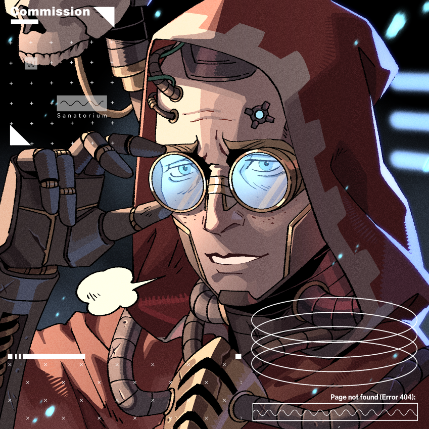 WennyZZL's tweet photo. #warhammer40K
Commission！😳
(Tech-Priest... with freckles🥺） https://t.co/A31WsrfMQD