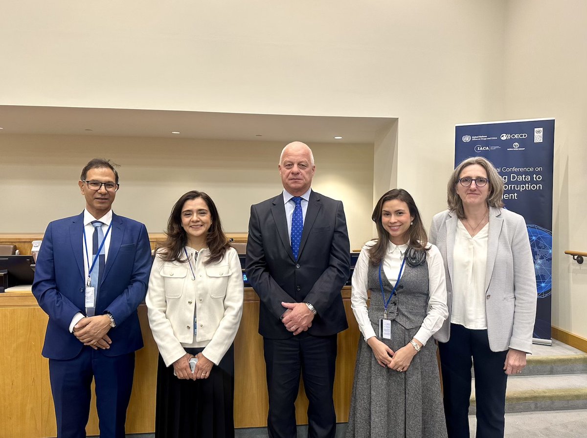 UNDPGAIN's tweet image. At Global Conference on Harnessing Data to Improve Corruption Measurement, @UNDP, @UNODC, @IACA_Academy &amp;amp; @globalcompact showcased key knowledge products from global digital dashboards to measurement tools. Harnessing data represents a shift to evidence-driven integrity systems.