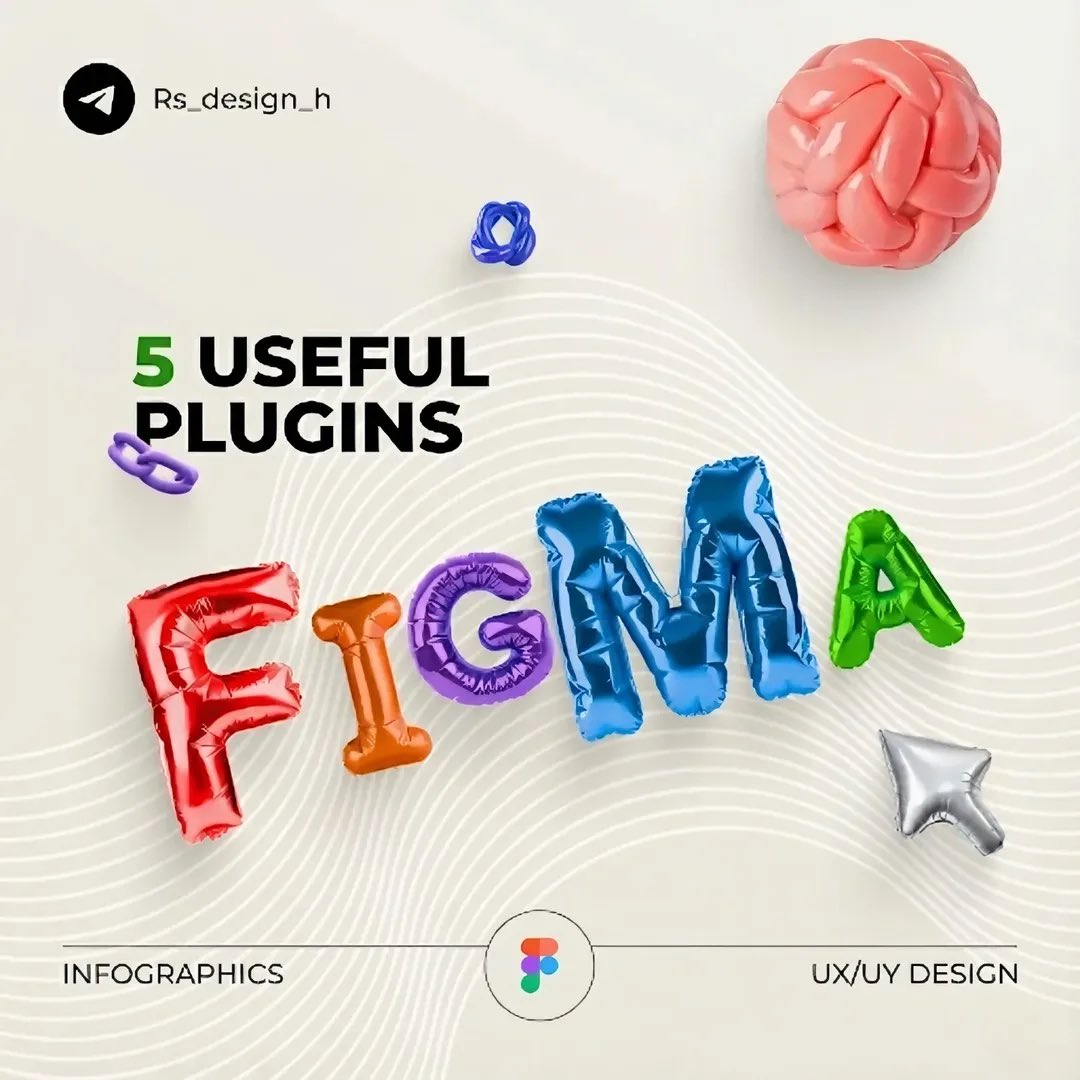 UiSavior's tweet image. Level up your Figma game! 🚀 

Here are 5 must-have plugins every designer needs in 2025! 🧠✨  

#Figma #UIUX #DesignTools #FigmaPlugins