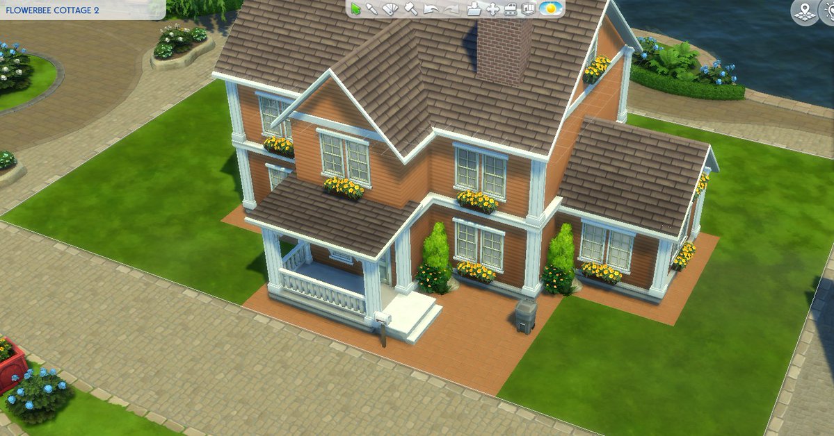 KnifedByKang's tweet image. amazing amount of downloads  on flowerbee cottage

so flowerbee cottage 2 is now on the gallery!

#sims4 #build #shell #simmer