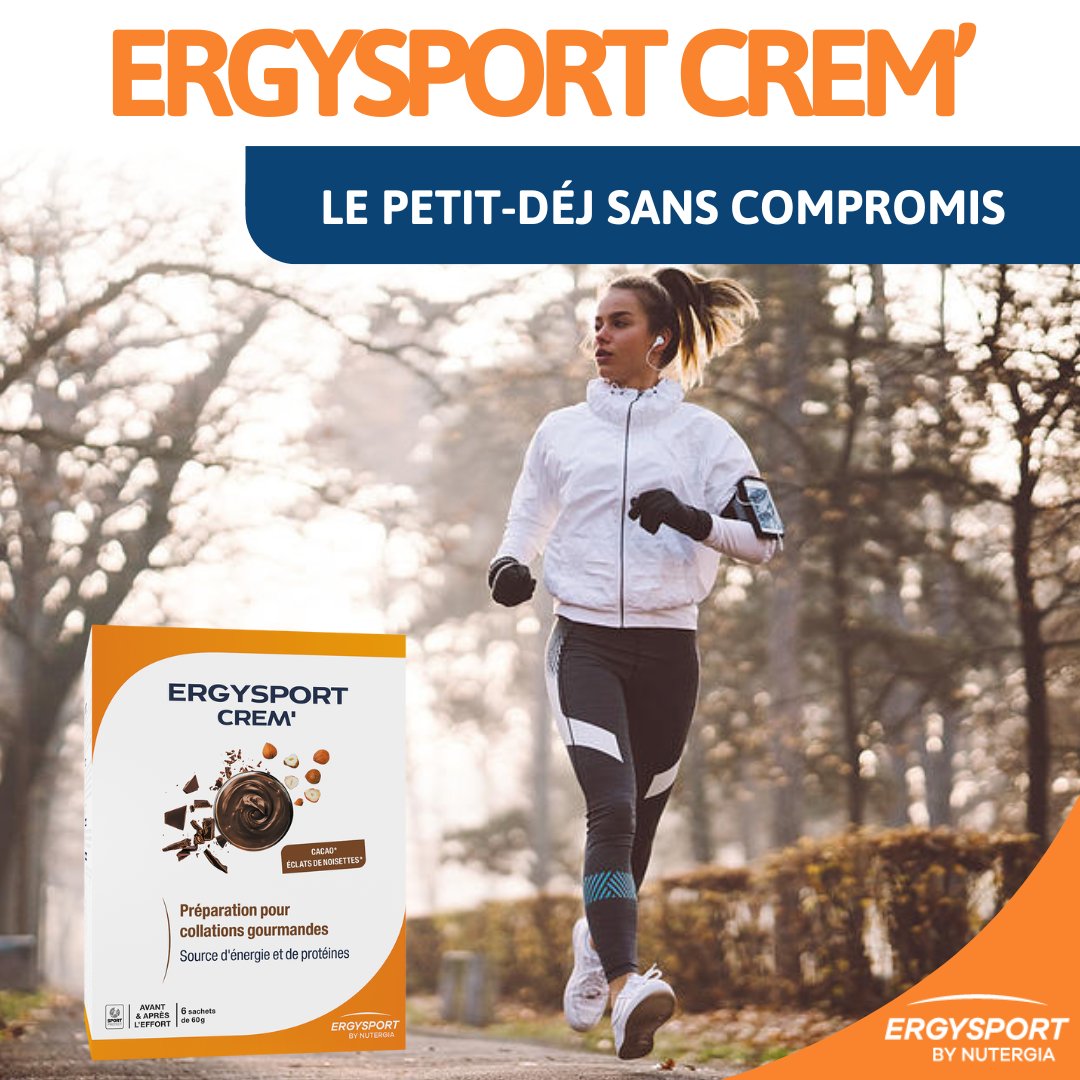 Le matin, cap sur l’énergie ! 🥣

ERGYSPORT CREM’ offre glucides, protéines, magnésium, calcium et vitamines B pour soutenir énergie, récupération et performances dès le réveil.

Je nourris mon énergie :
ergysport.com/fr/fr/nos-prod…