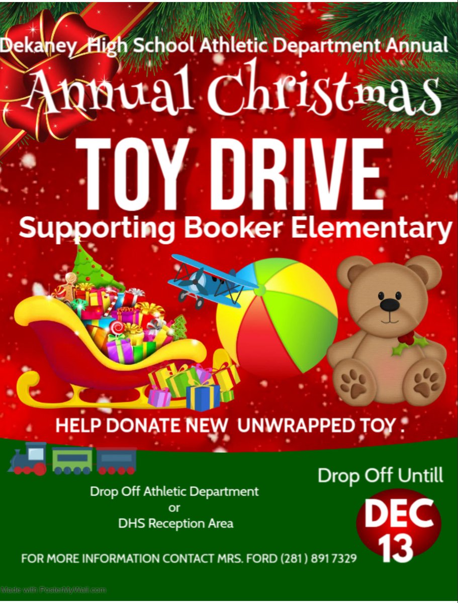 DekaneyATs's tweet image. Help us spread joy this Christmas!