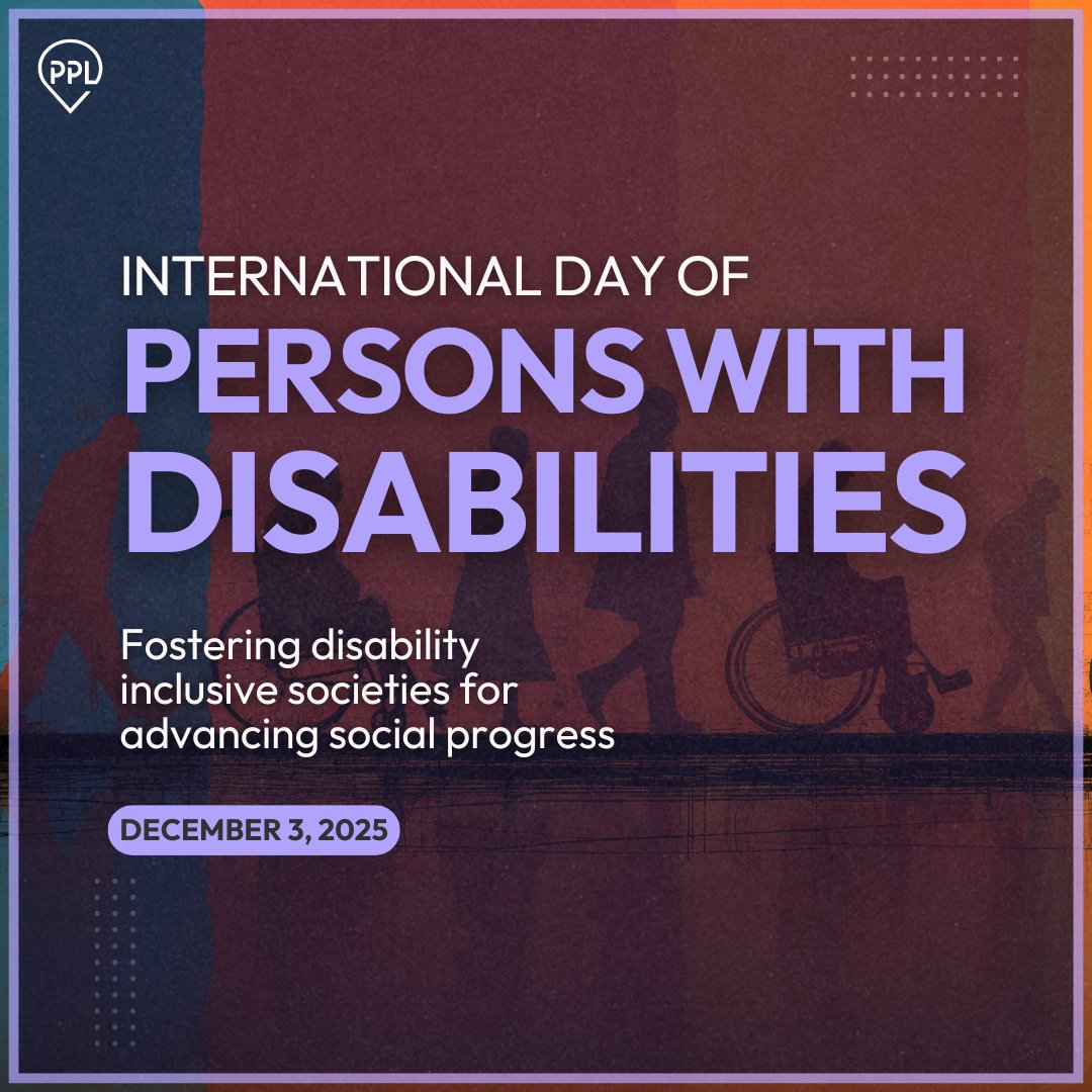 Today, we recognize the International Day of Persons with Disabilities and reaffirm our commitment to the theme, “fostering disability-inclusive societies for advancing social progress.” Inclusion strengthens communities, drives innovation, and ensures that progress benefits