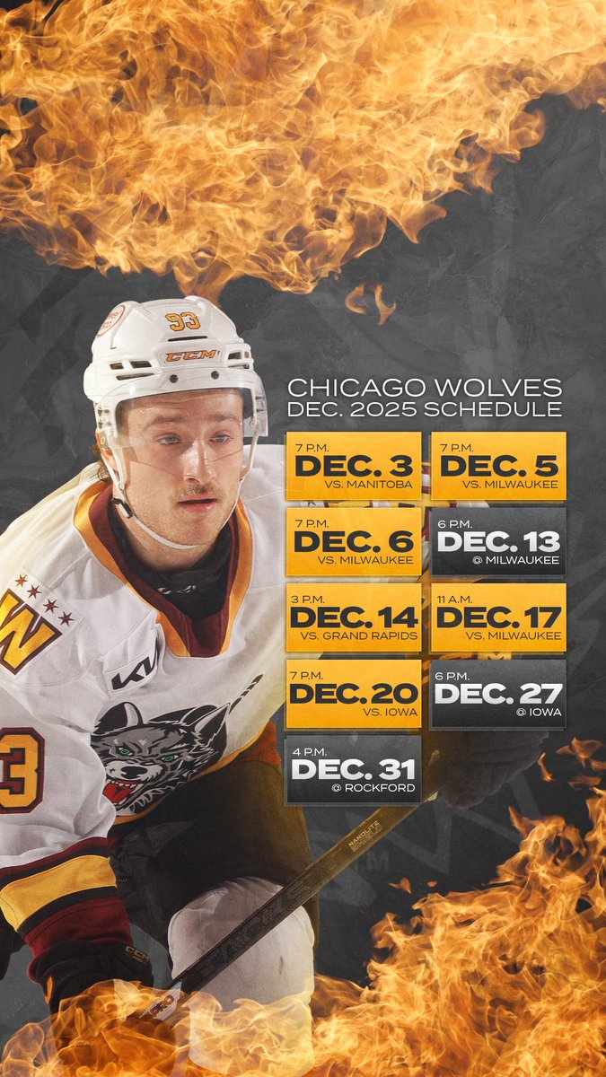 x- Chicago Wolves tweet media