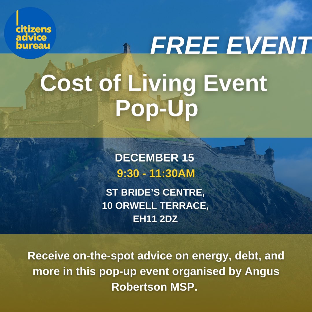 Citizens Advice Edinburgh tweet media