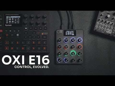 matrixsynth's tweet image. New Post:  TOTAL CONTROL : OXI E16 dlvr.it/TPcQCl